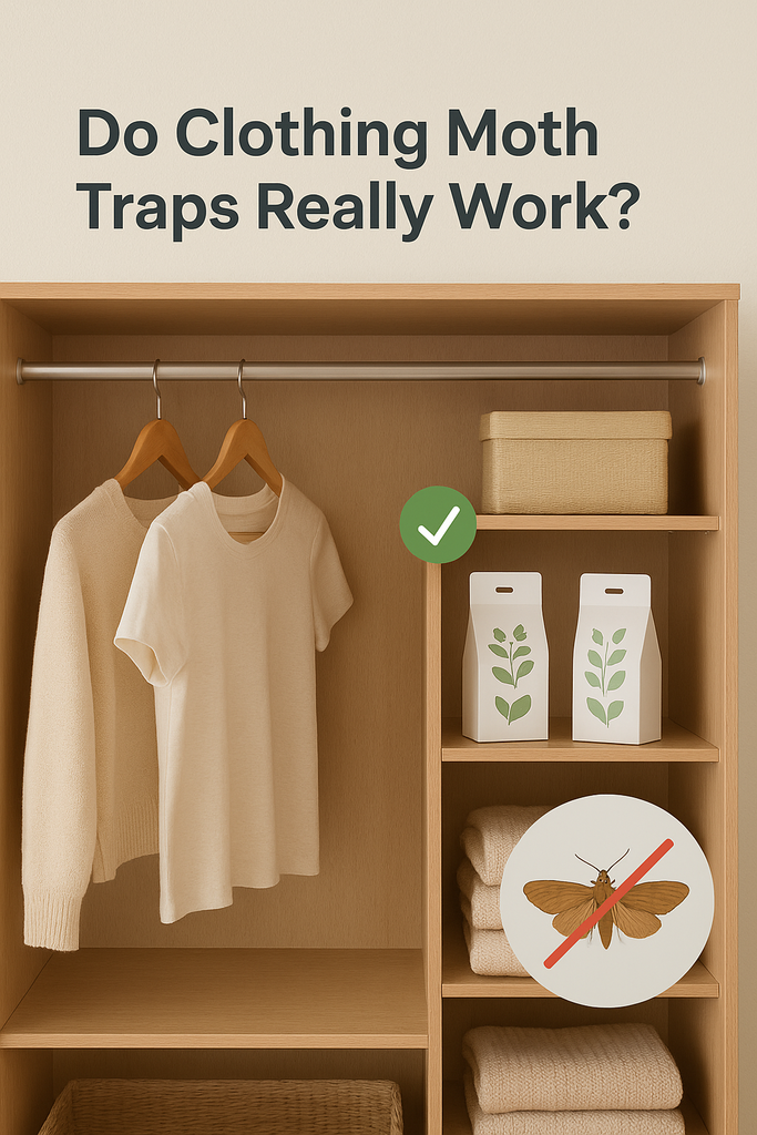 Do Clothing Moth Traps Really Work? Science, Myths, and Proven Results