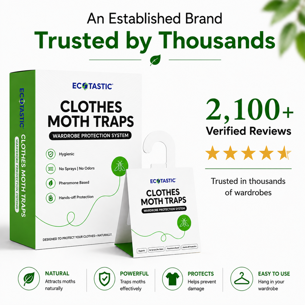 Clothing Moth Traps: Extremely Powerful & Non-Toxic Solutions for Your Closet
